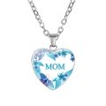 Best Mom Ever Necklaces For Women Mama Letter Heart Shape Pendant Chains Mother's Day Jewelry. 