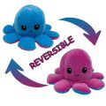 Reversible Octupus Soft Plush Toy Happy and Sad Mood. 