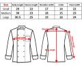 Chef uniform set cooking uniform baking dress black chef coat. 
