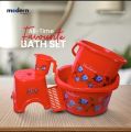 Flora Bath set printed 5 pcs with Gift Pack. 