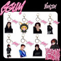 Kpop Idol TXT YEONJUN GGUM Keyring Cute Cartoon Acrylic Keychains. 