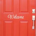 Welcome Hello Stencil Words Letters Front Door Sticker Room Accessories. 
