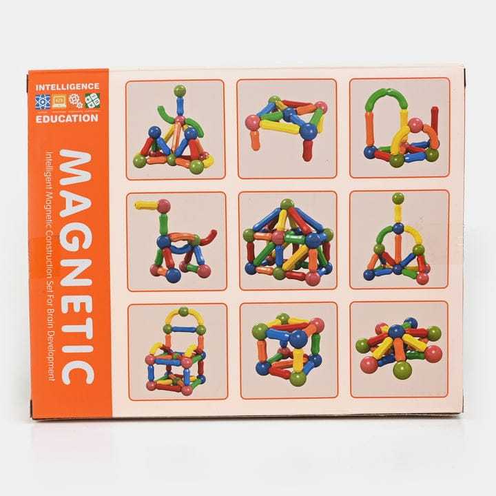 42 Pcs Magnetic Blocks Set Toy Magnetic Bar Constructor Building Blocks ...