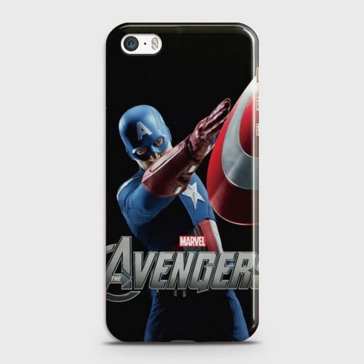 iPhone 5 Cover - SkinLee HQ Hard Case - Captain America - SKINLEE-472-1-25-11