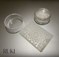Diamond Nail Art Stamper, Jelly Silicone Stamp For French Nails RUKI Transparent Nail Art Stamping Tool. 