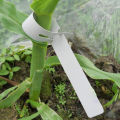 400 Pcs Plastic Plant Labels Wrap Around Tree Tags  Adjustable Nursery Garden Labels Plant Tags with Large Writing Surface  White. 
