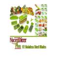 Pack of 2 - Nicer Dicer Plus Vegetable Fruit Multi Grater Peeler Cutter Chopper. 