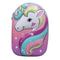 Unicorn 3D Embossed Pouch/Geometry Box 863 | Pencil pouch for school going kids. 