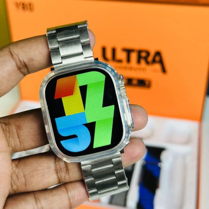 Y80 ULTRA Smart Watch 8 + 1 - 2.02 Inch High Definition Big Display ...