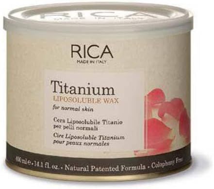 Rica Titanium Liposoluble Wax For Normal Skin 400ml