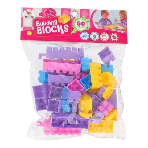50 Pcs Building Blocks Brain Toys for kids Boys Girls Puzzle