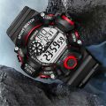 HONHX Men Digital Electronic Watch Luminous Waterproof Date Week Time Display Sports Watches. 