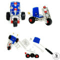 Alloy Mechanics New Special Edition Building Blocks Construction Set - 30 Models Mechanics Tool Vehicles Metal Building Set - 242 Pieces Silver Mechano Building Blocks - Multicolor. 