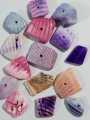 Natural Sea Shell Cuttings With Smooth Edges For DIY Crafts | 40gms | Real Cut Shell Pieces With Hole | Beads Or Pendent | Ideal For DIY Jewelry Making, Dress Accessories, Crafting, And Home Decoration. 