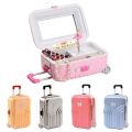 New Treasure Chest Modeling Dance Ballerina Music Box Jewelry Box Plastic Girl Crank Mechanism Music Box Carousel GiftDecoration. 