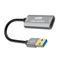 USB 3.0 HDMI to USB C Capture Card, 4K 1080P60FPS Capture Devices for Gaming Live Streaming Video Recorder, for Windows Mac OS System PS4/5 Switch Xbox Steam OBS. 