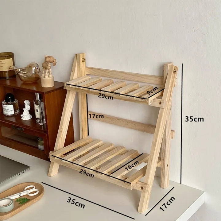 Elegant%20Natural%20Wood%20Triple-Layer%20Folding%20Bookshelf%20and%20Display%20Rack%20-%20Image%209