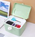 Empty Small First Aid Box High Quality Medicine Box Best For School, House And Office Medical Kit Home Portable Medical Boxes Transparent Plastic Medicine Pills Storage Box Organizer First Aid Kit Cosmetic Organizer Portable Kit. 