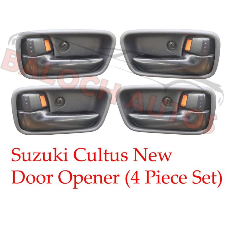 Suzuki Cultus New Inner Door Opener Handle Set (4 Peice)