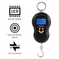 50Kg/10G Portable Lcd Display Luggage Fishing Hook Electronic Weight Digital Scale Pocket Weighing Hanging Scale. 
