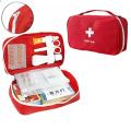 Household Portable Waterproof Outdoor Travel Medical Multi-Pocket Medicine First Aid Kit Storage Bag (Not Included First Aid Accessories). 