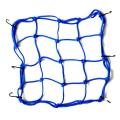 Motorcycle Cargo Net Helmet Mesh Luggage Bag Cargo Cover Seat Net 6 Hooks. 
