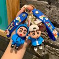 Creative cartoon crayon, small new doll, keychain, epoxy glue, car key bag, bag pendant, small gift crane machine. 