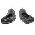 Hajj Umrah Leather Half Socks (Mozay) - Unisex - Black. 