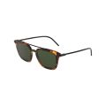 Dolce & Gabbana Square Acetate Camel Havana Frame Green Lenses-DG4327-623/71-20. 