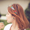 Ethnic Style Boho Women Elastic Braided Headbands Headwear Hair Band Accessory. 