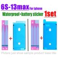 1set new Waterproof Adhesive Sticker For iPhone 13 12 mini 11 pro max 6S 7 8 Plus X XR XS Max LCD Screen Frame Bezel Seal Tape Glue +Battery Sticker. 