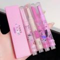 CAPPUVINI 6 Colors Jelly Lipstick Pen Love Mirror Watergloss Lip Gloss Moisturizing Lip Plumper Long-lasting Waterproof Cosmetics. 