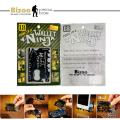 Bizoo Wallet Ninja Multitool Card – 18 in 1 Credit Card Size Multi Purpose Tool for Quick Repairs, EDC Survival Gear, Bottle Opener. 