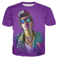 New Fashion Cool Wiz Khalifa 3D Printed T-shirts Men/women Streetwear Tops Casual Harajuku Style changert. 