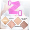 Silicone High quality Scrubber Belt for Men and Women Silicone Body Strap Bath Shower Scrubber loofah Back Scrubber exfoliating Back Scrubber Bath Scrubber for Body Shower Towel Double Sided Bath Brush - Multicolor. 