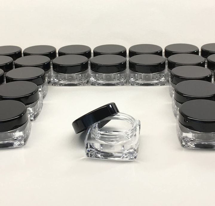 Calligraphy%20Ink%20Pot%20Jar%201%20Set-12Pcs%20Black%20Jars%20/%20Box%20Organizers%20Containers%20Calligraphy%20Ink%20Pot%20Containers%20/%20Empty%20Plastic%20Containers%20/%20Ink%20Pot%20for%20Calligraphy%20-%20Image%202