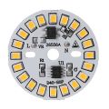 Pack of 6 - 12w LED chip Direct 220v Warm Colour. 
