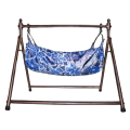 Foldable Jhulangi New Born Baby Heavy Gauge Swing Cradle with Cloth baby cradle swing of metal kid metal frame swing jhoola. 