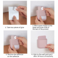1-2 Mobile Wall Holder Socket Phone Charging Holder, Wall Mounted Mobile Phone Holder Remote Holder Brush Holder Accessories Holder Mobile Holder Plastic Multiple Colors. 