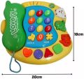Musical Baby Toy Phone for Kids with Light and Sound, Animal Phone, Educational Interactive Piano with 19 Keys. 