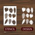 tropical leaf Monstera Stencil Used for Wall Paintin Coloring Embossing Album Decor Template. 