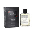 𝗛𝗘𝗠𝗔𝗡𝗜 𝗟𝗜𝗩𝗘 𝗡𝗔𝗧𝗨𝗥𝗔𝗟 - ZEAL PERFUME 100ML "FOR MEN". 
