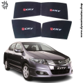 Honda City Old Model Side Sunshade with Logo | Model 2009-2020 | Custom Fit Sunshades | High-Quality Side Sunshades | (4 Pcs Set). 