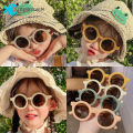 I orean aby oy s Sunglasses Fashion ids ound Frame Eyewear Summer ecoratie Eyeglasses or Eye rotection. 