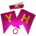 Happy Birthday Word Banner - 60 inch - Multicolor - Unisex Pack Of 1. 