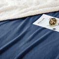 Comforter Blankets for Winter- Doubled Fleece Blanket- Super Soft Sherpa Blanket Throw King Size (200 x 240 cm), Queen Size (150 x 200 cm) and Baby Blanket (36 x 45 Inches). 
