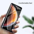 Biruiqu 2Pcs For Infinix Zero X X Pro 9H 2.5D Full Cover Tempered Glass Screen Protector Film Black. 