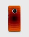 Moto E4 Case Cover 3D Hard- Motorola Moto Orange & Red Style - 1Cover2478. 
