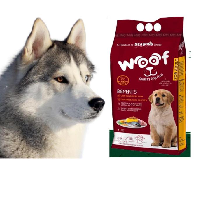 WOOF DOG FOOD 3KG
