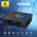 X96Q Pro - 8GB+128GB - Android 15 - 4K - Smart Android Tv Box. 